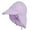 Purple, variant on Kids Adjustable Bucket Hat Wide Brim Upf 50 Design Cartoon Sun Cap Mesh Breathable Style Kids Headwear 0-5Y Toddler Boys Girls Summer Beach Outdoor Sun Hat