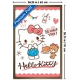 thumbnail image 2 of Hello Kitty: 25 Snack Time - Kitty Pancakes Wall Poster, 22.375" x 34" Framed, 2 of 4