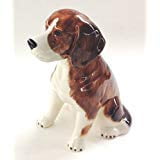 Pug Shaped Ceramic Stoneware Hand Painted Coin Bank 