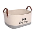 thumbnail image 3 of Cesta de Almacenamiento para Juguetes de Perro, Contenedor para Juguetes de Cachorros, Accesorios para Perros, Correas Y Juguetes para Mascotas., 3 of 9