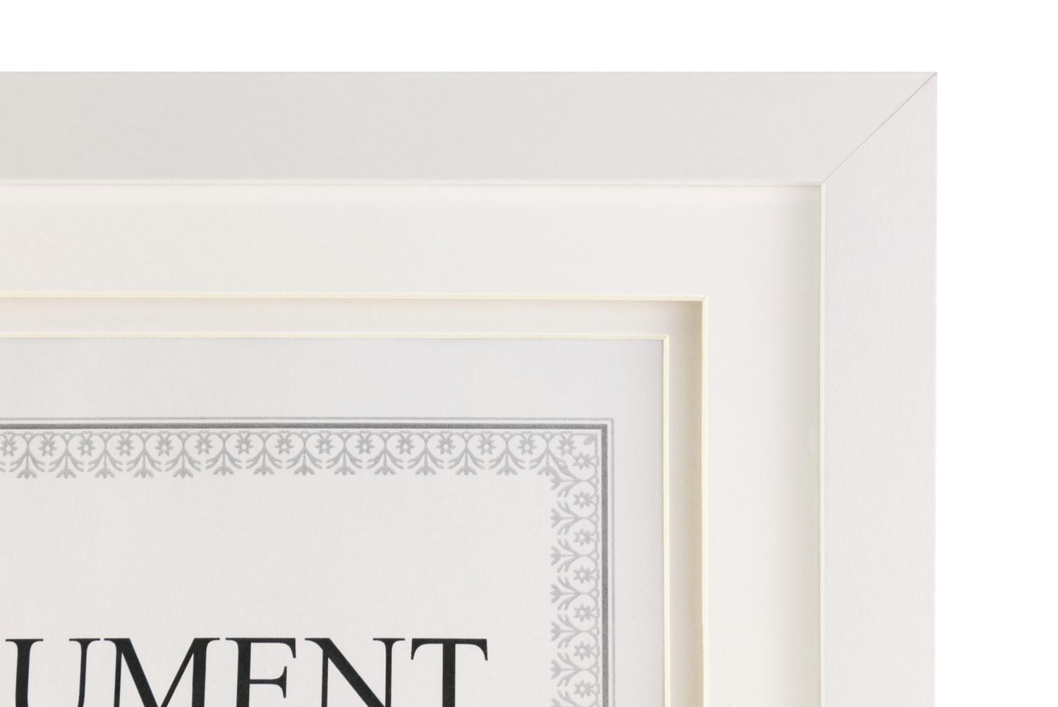 kieragrace KG Morgan Double Mat Frame – 10.5-Inch by 13-Inch, White