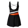 thumbnail image 5 of Gibobby Trajes de Natación para Mujer Traje de baño Push Push de empalme con dos estampados Set Up Mujer Trajes de baño(Negro,G), 5 of 5