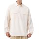 thumbnail image 2 of Blusa y camisa de manga larga con cuello vuelto para hombre, estilo casual, color liso, bolsillos cargo, botones y cremallera, blusa de manga larga con cuello vuelto, blusa de poliéster para hombre, 2 of 4