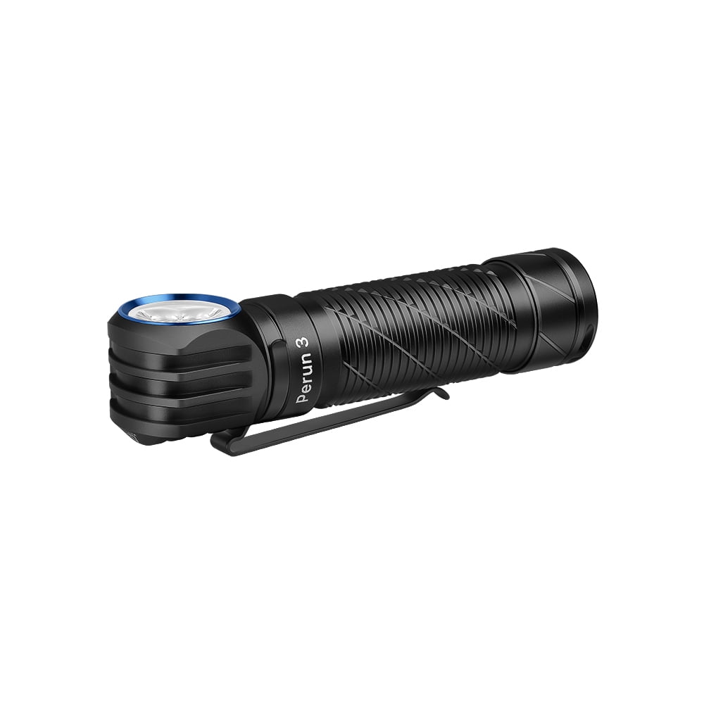 OLIGHT Perun 3 Rechargeable Headlamp Flashlight, 3000 Lumens LED Headlight with Red Light, Waterproof Head Lamp with Headband for Outdoor Camping, Hiking, Working(Black)