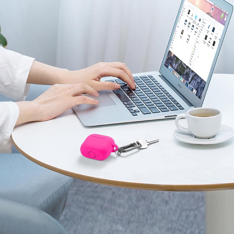 Comvin Rose Pink AirPods 4 & 5 Case with Carabiner photo 5