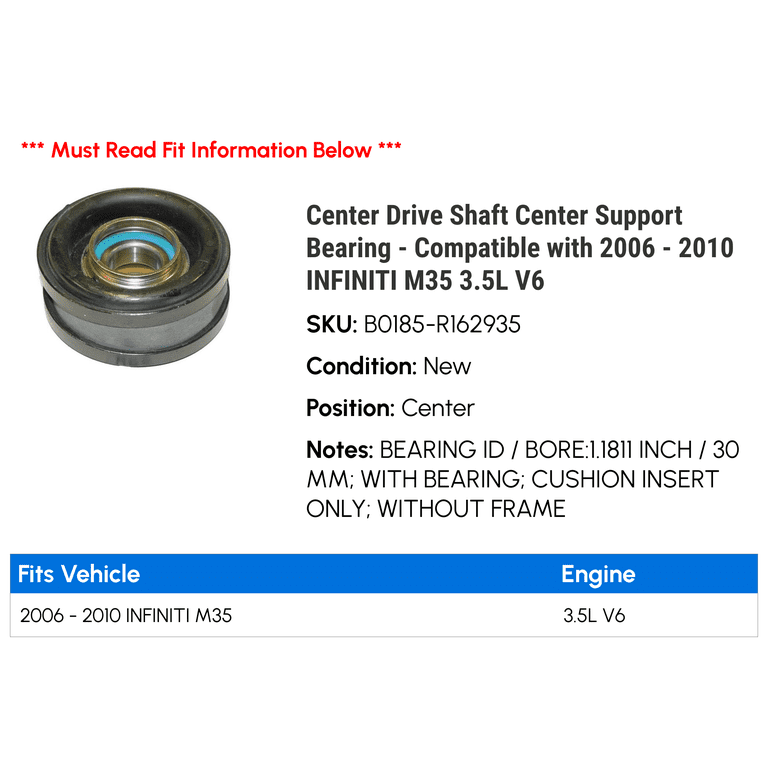 FRONT WHEEL BEARING ASSEMBLY FOR 2006-2013 INFINITI M35X M37X M45X M56X AWD ONLY FRONT WHEEL BEARING ASSEMBLY FOR 2006-2013 INFINITI M35X M37X M45X M56X AWD ONLY