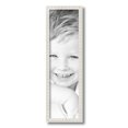 thumbnail image 2 of ArtToFrames 6" x 21" White Square Star Emboss Picture Frame, 6x21 inch White Wood Poster Frame (WOM-5125),  Pack, 2 of 7