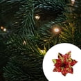 thumbnail image 3 of Toystoory Atmósferas de flores artificiales de Navidad, decoración de árbol de fiesta temática de Navidad, simulación colgante, accesorio de Kits de decoración para fiestas Vistoso Toystoory HA069946-03, 3 of 6