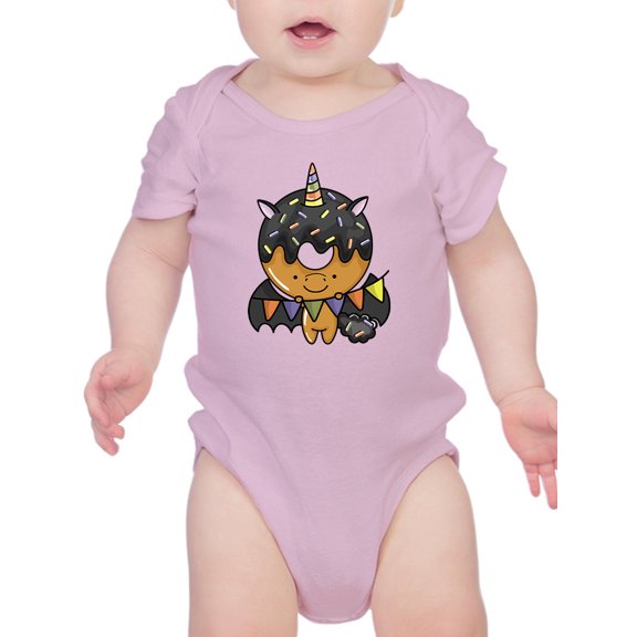 Unicorn Donut With Colorful Flag Bodysuit Infant -Image by Shutterstock, 12 Months