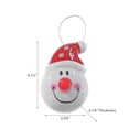 thumbnail image 2 of Santa With Light Up Nose Ornament - Set of 6, 2 of 3