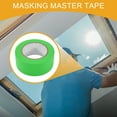 thumbnail image 3 of Cinta de pintor universal Unique Bargains - Cinta de enmascarar para pintura de automóviles DIY sin residuos - Papel crepé verde - 2 pulgadas x 54.7 yardas, 3 of 7