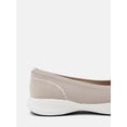 thumbnail image 5 of Time and Tru Women's Sporty Comfort Ballet Flats, Wide Width, 5 of 6