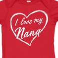 thumbnail image 4 of Inktastic I Love My Nana in White Chalk Heart Boys or Girls Baby Bodysuit, 4 of 5