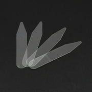 MANNYA Collar Stiffeners Stay For Dress Shirt Men Gifts Clear Plastic Collar Stays 55mm