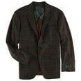 thumbnail image 2 of Tasso Elba Mens Plaid Two Button Blazer Jacket, Red, 44 Regular, 2 of 2