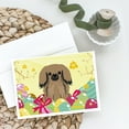 thumbnail image 2 of Carolines Treasures BB6102GCA7P Easter Eggs Pekingese Tan Greeting Cards and Envelopes Pack of 8 7 x 5 multicolor, 2 of 2