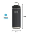 thumbnail image 5 of Thermos Stainless Steel Vacuum Insulated Icon Straw Bottle, Graphite, 32oz, 5 of 8