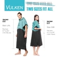 thumbnail image 2 of Poncho para cambiarse Vulken Extra Grande Azul Turquesa para Mujer, 2 of 8