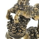 thumbnail image 3 of Figura de caballo de latón dorado: pequeña estatua de caballo de la riqueza, según el zodíaco chino 2026, decoración Feng Shui para el hogar y la oficina, buena suerte y prosperidad., 3 of 8