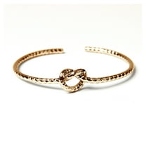 Amrita Singh Textured Gold-tone Brass Knot Cuff