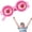 Pink, variant on 1pcs,Funny Glasses for Adults Crazy Eye Glass Googly Eye Glasses Adult Size Silly Sunglass With Blinking Eyeball.,Green