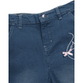 thumbnail image 7 of Baby Phat Girls Denim Set - 2 Piece Soft Crewneck Girls Shirts and Wide Leg Denim Jeans Set (4-12), 7 of 7