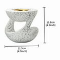 thumbnail image 6 of WEUVEB Modern Resin Incense Burner White Tabletop Censer for Indoor Decoration, 6 of 7