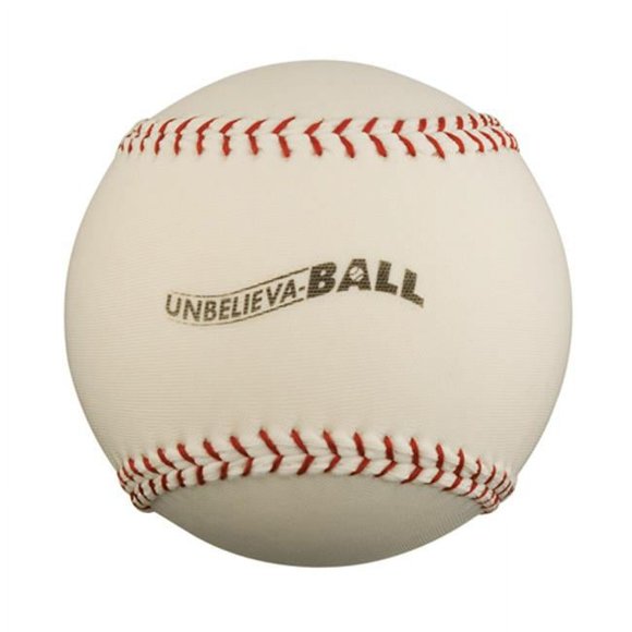 SSN 1300970 Ballon de Softball Unbelieva de 16 Po - Blanc