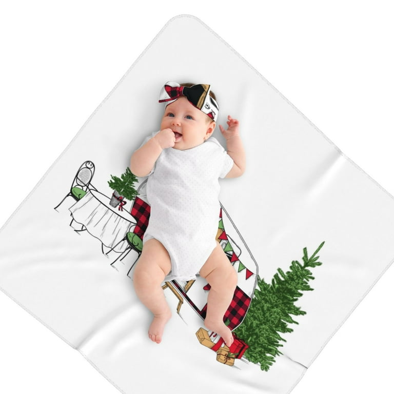 Buffalo plaid swaddle set sale
