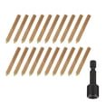 thumbnail image 2 of 20pcs Furniture Bolts Double Headed Bolts Self Tapping Screws Carbon Steel for Wood Furniture Joint DIY Projects, 2 of 9