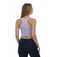 thumbnail image 2 of Tank Top for Women Racerback Croptop Basic Wear, XL, Lilac, by Ambesonne, 2 of 3
