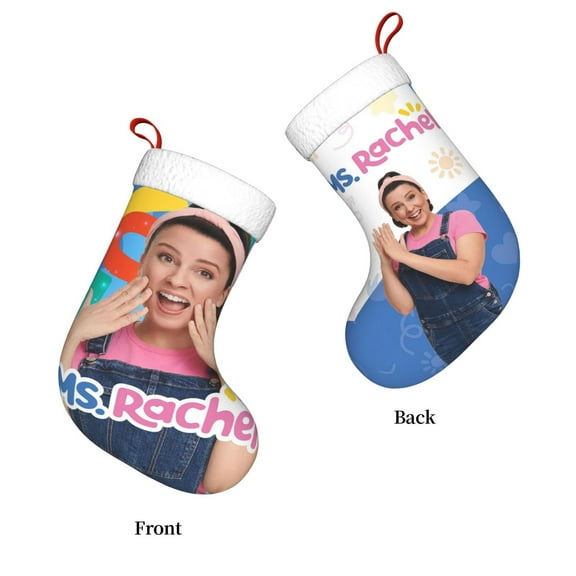 Ms Rachel Christmas Stocking 2PCS Hanging Socks for Christmas Decorations for Family Holiday Party Decor Xmas Gifts