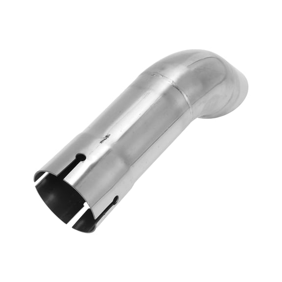 Unique Bargains 2.5" ID Inlet Turn Down Exhaust Pipe T304 Stainless Steel Surface Polishing Mandrel Bend Elbow Tube 9.1" Overall Length Suitalbe for 2.5" OD Tailpipes