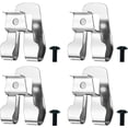 thumbnail image 1 of czcpp-4PCS Belt Clip for Ryobi, Belt Hook with Screw for Ryobi and Ridgid 18 Volt Tools 633586002, 304 Stainless Steel Tool Belt Clip,Replacement Drill Belt Clip Hook for Ryobi Makita Dewalt, 1 of 4