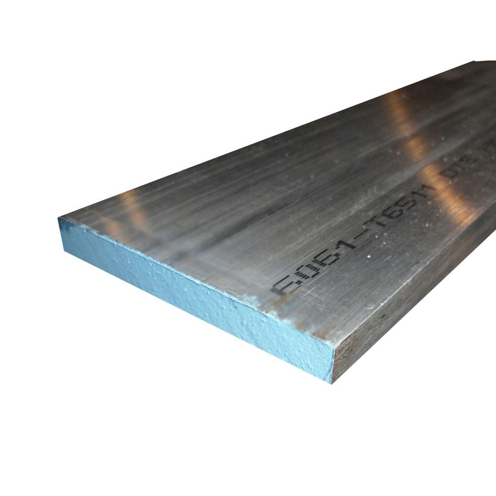 0.375" 8" Length T6511 Mill Stock 3/8" x 4" Aluminum Flat Bar 6061 Plate 