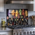 thumbnail image 2 of Evgosm tempered glass backsplash for stove, seasoning Stove Splashback, Glass Backsplash, Used for Kitchen Wall Protection and Decoration, Easy to Install and Clean. (30x16''), 2 of 7