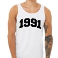 thumbnail image 2 of 1991 College Style Tank Top Unisex 2X-Large White, 2 of 5