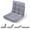 Gray, variant on Costway Adjustable 14-Position Floor Chair Folding Lazy Gaming Sofa Chair Cushioned Gray
