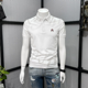 thumbnail image 4 of Camisetas de algodón para hombre, ropa de calle, ropa de verano de manga corta, camisetas de alta calidad para hombre, dibujos rock hip hop suaves, 4 of 5