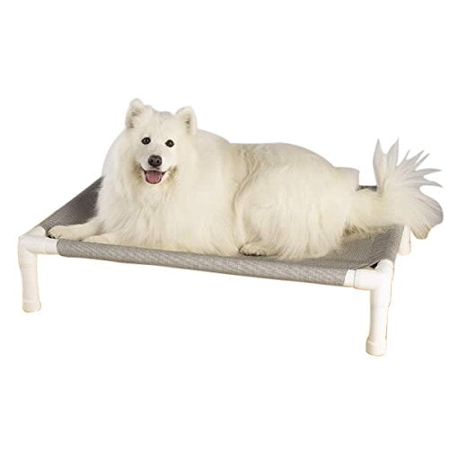 MPP Dog Bed Elevated Raised Pet Cots Durable PVC & Vinyl Kennel Shelter Rescue beds Pipe Dream (Small - 18 x 24 inch)