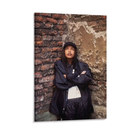Aaliyah Dana Haughton Actor Poster Photo (11) Poster Decorative Painting Canvas Wall Art Living Room Posters Bedroom Painting 12x18inch(30x45cm)