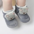 Baby Boys Girls Soft Plush Snow Boots Warm Cotton First Walkers Shoes