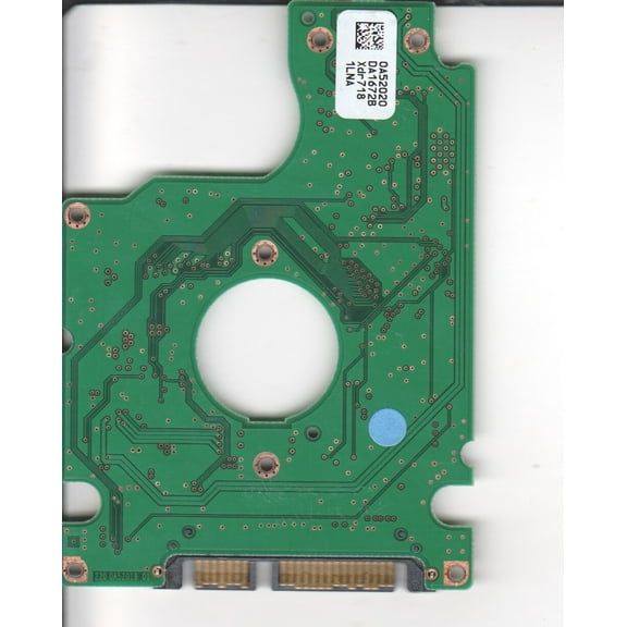 HTS541612J9SA00, 0A52020 DA1672B, PN 0A50559, Hitachi 120GB SATA 2.5 PCB
