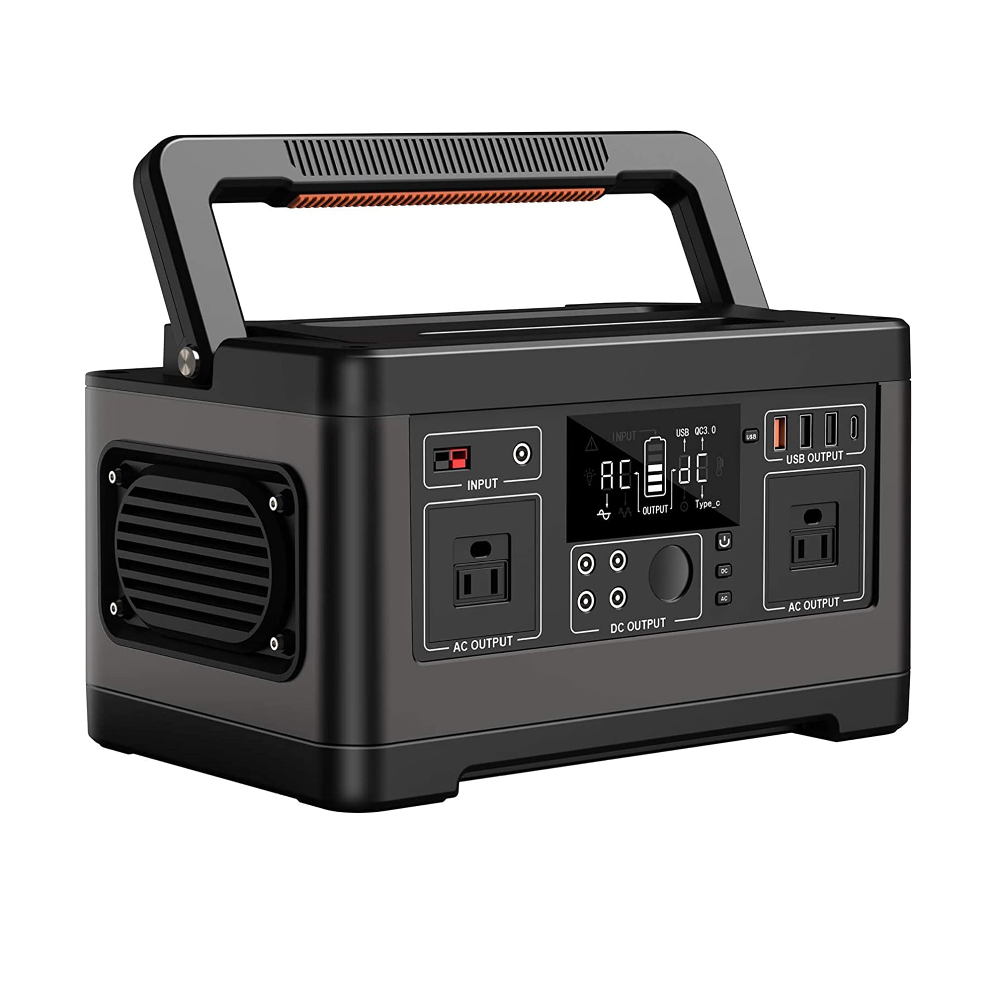 SPECSTAR 500W 78000mAh 288WH Portable Power Station with LED Light 