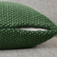 thumbnail image 4 of INK+IVY Bree Knit 12x20" Contemporary Acrylic Fabric Pillow Cover in Green, 4 of 6