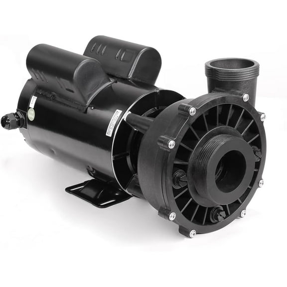 XtremepowerUS 3HP 12660GPH High Flow LX Motor Spa Pump, Circulating Hot Tub, Side Discharge Pump, 2" Intake With Fitting Set, 230V