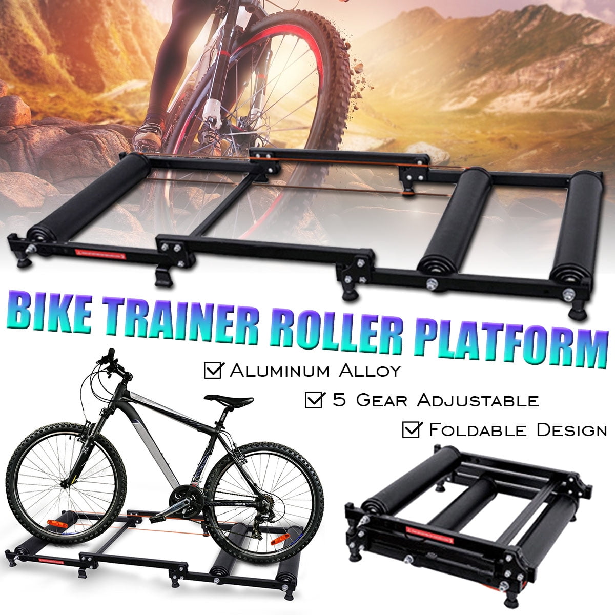 bike on rollers