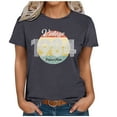 thumbnail image 4 of Kayannuo Short Sleeve Womens Tops Graphic Tees Women Valentine's Day 1974 Vintage Shirt For Women 50th Birthday Gifts 1974 Birthday Gifts Idea Retro Short Sleevel T Shirts Party Tops Tees, 4 of 4