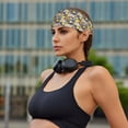 thumbnail image 4 of Sicilian Style Headbands for Women Men, Workout Elastic Sweat Band for Yoga Running Cycling Gym Exercise Non Slip Head Bands for Women's Hair, 4 of 5