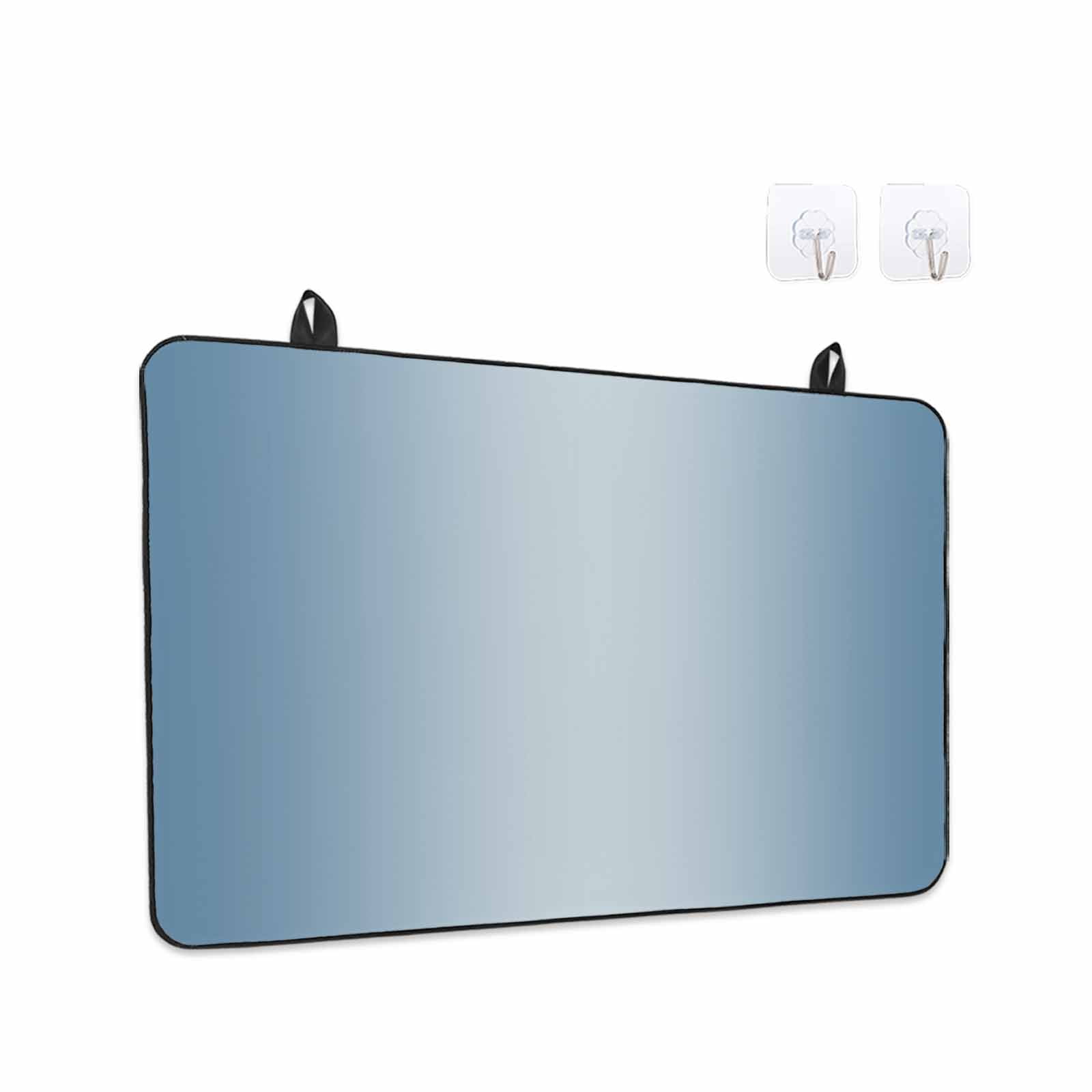 Blue Ombre Stove Top Cover for Electric Stove, Heat-proof & Non Slip Glass Top Stove Cover Protector, Modern Gradient Abstract Art Kitchen Flat Cooktop Rubber Mat 31x24 Inches